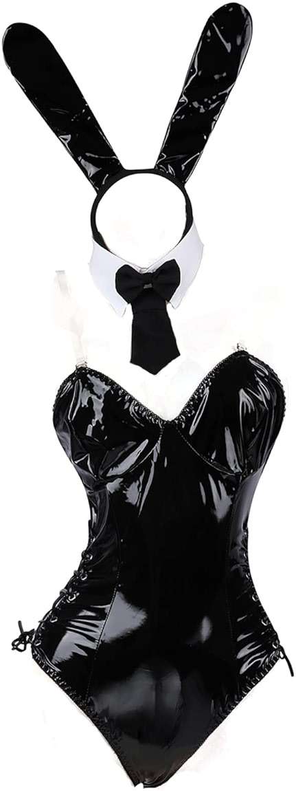 JasmyGirls Sexy Bunny Cosplay Lingerie for Women Halloween Role Playing Costumes Kawaii Femboy Clothes Anime Maid Outfit Goth Bodysuit - Image 1