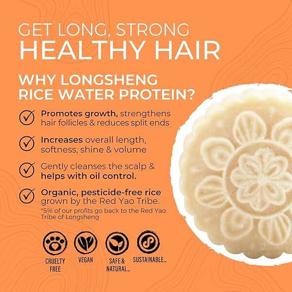 Viori Citrus Yao Shampoo and Conditioner Bar Set Made with Rice Water - Handcrafted Sulfate Free Shampoo and Conditioner - Image 2