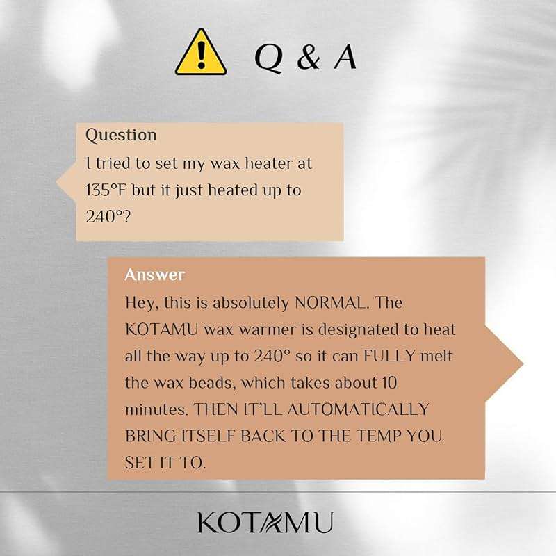 KOTAMU Wax Kit Pink Digital Hair Removal Waxing Kit for Women & Men Hot Wax Warmer Pot for Face, Eyebrow, Body, Brazilian, Bikini, Sensitive Skin Waxing Machine with 25 Accessories for Home Salon - Image 6