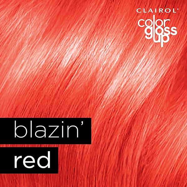 Clairol Color Gloss Up Temporary Hair Dye, Blazing Red Hair Color, Pack of 1 - Image 7