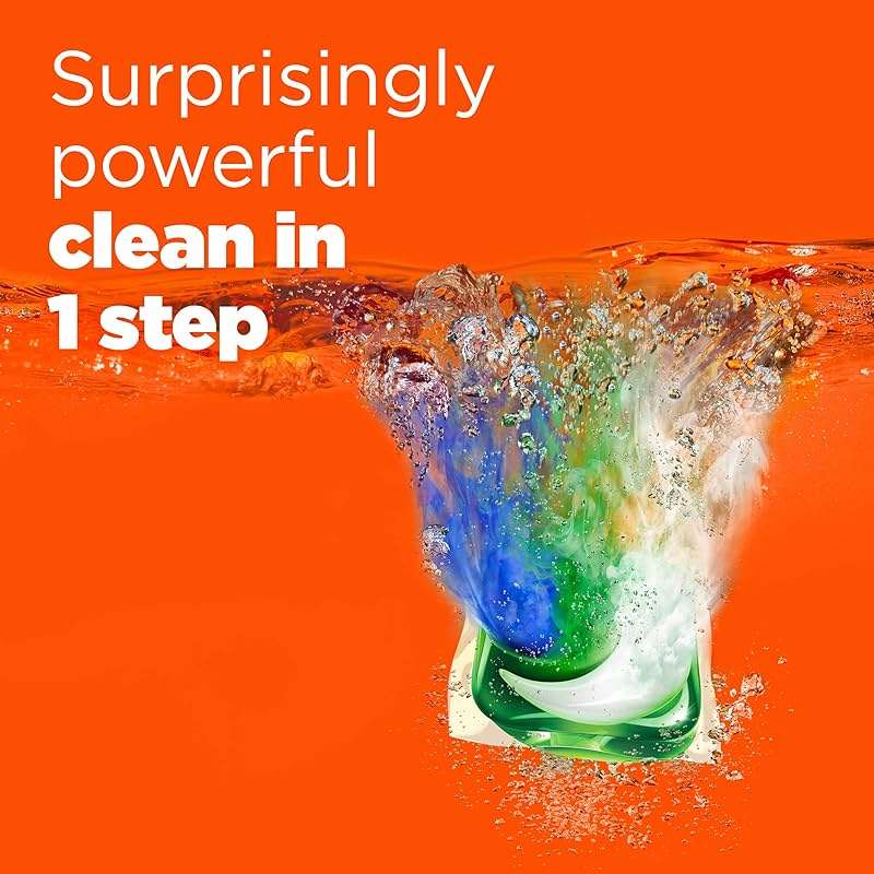 Tide PODS Liquid Laundry Detergent Soap Pacs, 4-in-1 Ultra Oxi, HE Compatible, 3 Bag Value Pack, 75 Count - Image 8