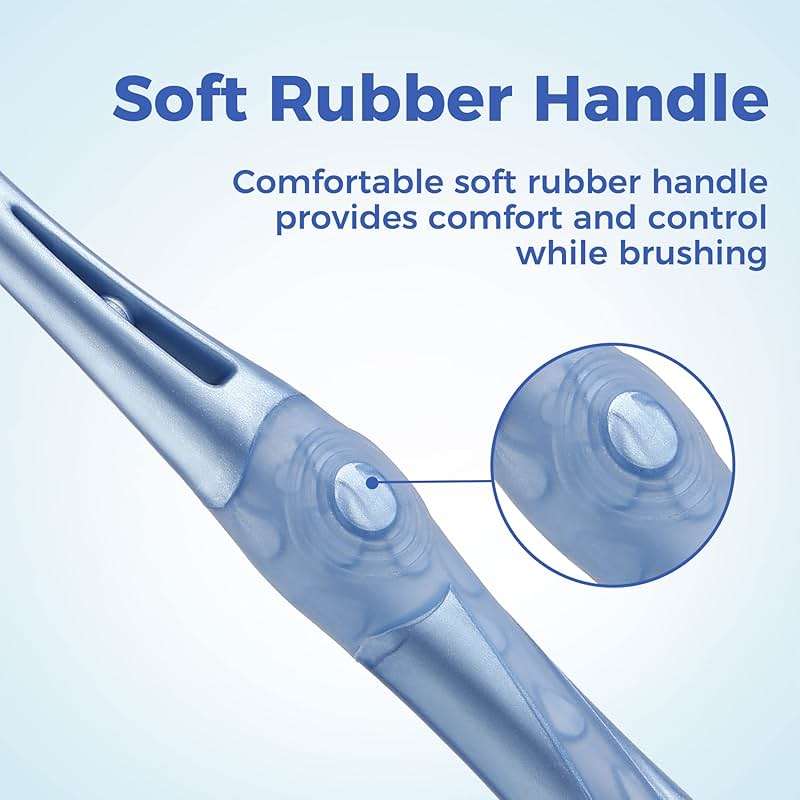 Oralphi Medium Toothbrushes for Adults, Whitening Toothbrush with Spiral Medium Bristles for Smoke Tea Coffee Stain, Deep Plaque Removal, Rounded Bristle Tips for Gentle Cleaning - Image 6