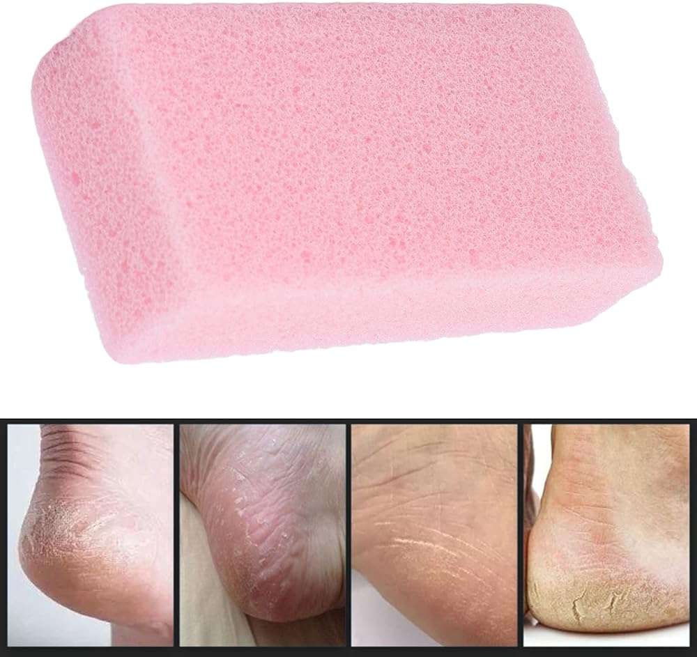 Pumice Stone for Feet, Foot Pumice Stone, Lava Foot Exfoliator Scrubber Pedicure Tools, Hard Dead Skin Remove Scrubber Callus Remover for Feet for Nail Tool Foot Scrubber Ca - Image 2