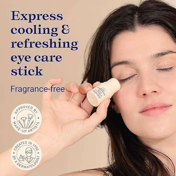 Embryolisse Radiant Eye Stick for Dark Circles & Puffiness, Cooling Under Eye Makeup Primer with Aloe Vera, Vegan, Fragrance-Free, 0.15 Fl Oz - Image 2