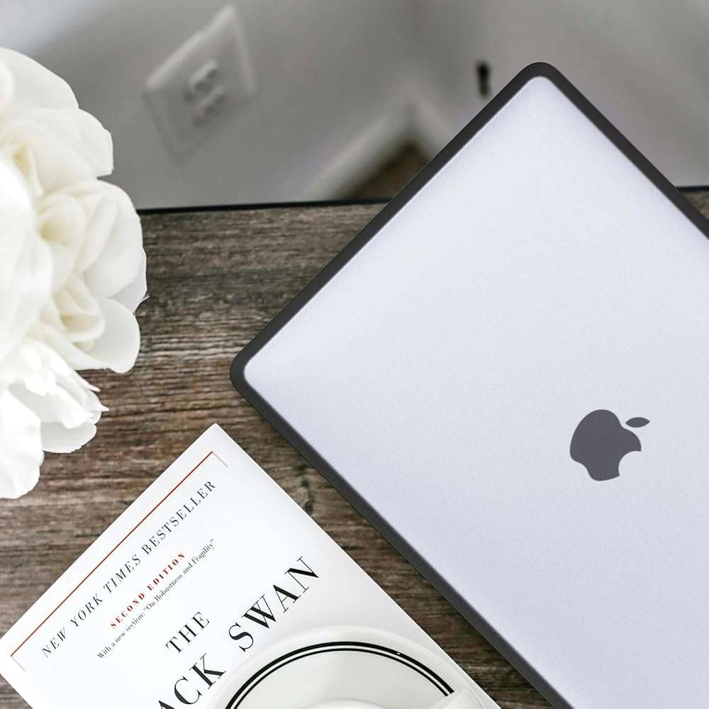 BlueSwan Anti-Cracking Case for MacBook Air 13 inch, M1 Chip 2020-2018 Model A2337 A2179 A1932, Drop Protection Soft TPU Bumper PC Base for Air 13.3 inch, Frosted Clear - Image 8