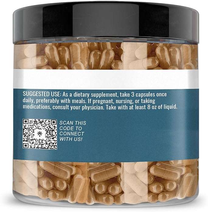 Earthborn Elements Turmeric & Moringa 200 Capsules, Pure & Undiluted, No Additives - Image 3