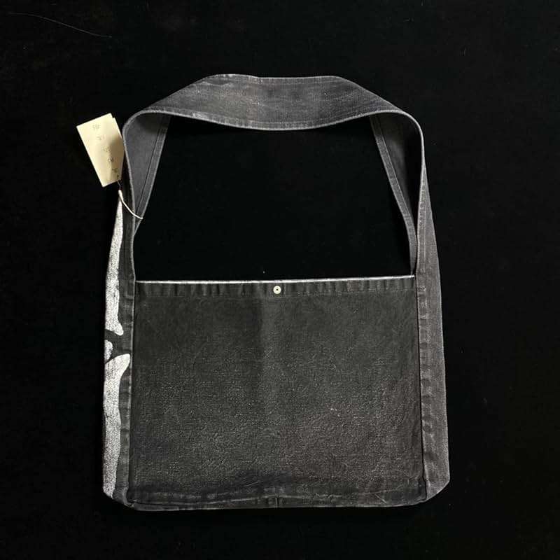 Goth Aesthetic Messenger Bag Gothic Purse Grunge Fairy Clothes Y2k Fashion Skull Bag - Image 6