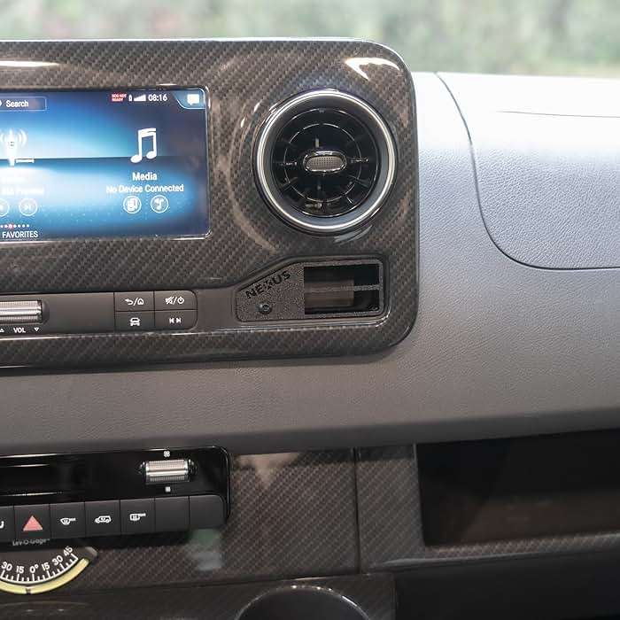 NEXUS Cubby Adapter for VS30 Mercedes-Benz Sprinter Van (Smartphone Passenger's Side) - Image 3