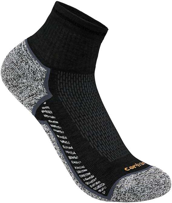 Carhartt Men's Force Midweight Crew Socks (3-Pack) - Image 2