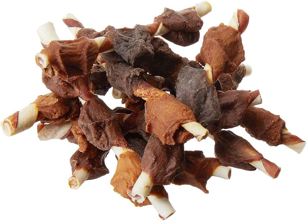 Amazon Brand - Wonder Bound Triple Flavor Rawhide Kabobs for Dogs, Variety, 1.5 pound (Pack of 1) - Image 5