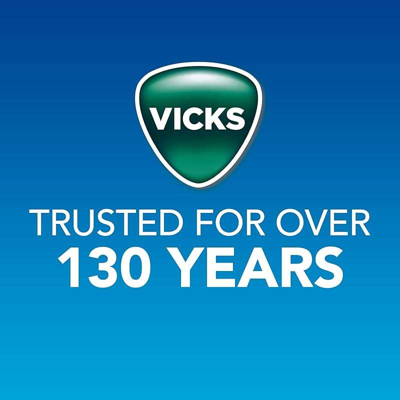 Vicks VapoStick, Solid Balm, No Mess, Soothing Non-Medicated Vicks Vapors, Easy-To-Use No-Touch Applicator, Quick Dry, Lightweight Skin Feel, 1.25oz x 2 - Image 9