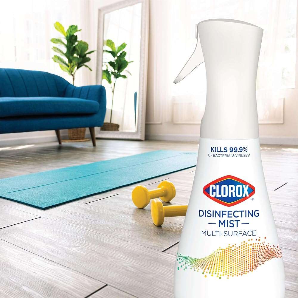 Clorox Disinfecting Mist, Lemon and Orange Blossom, 1 Spray and 1 Refill, 16 oz Each - Image 9