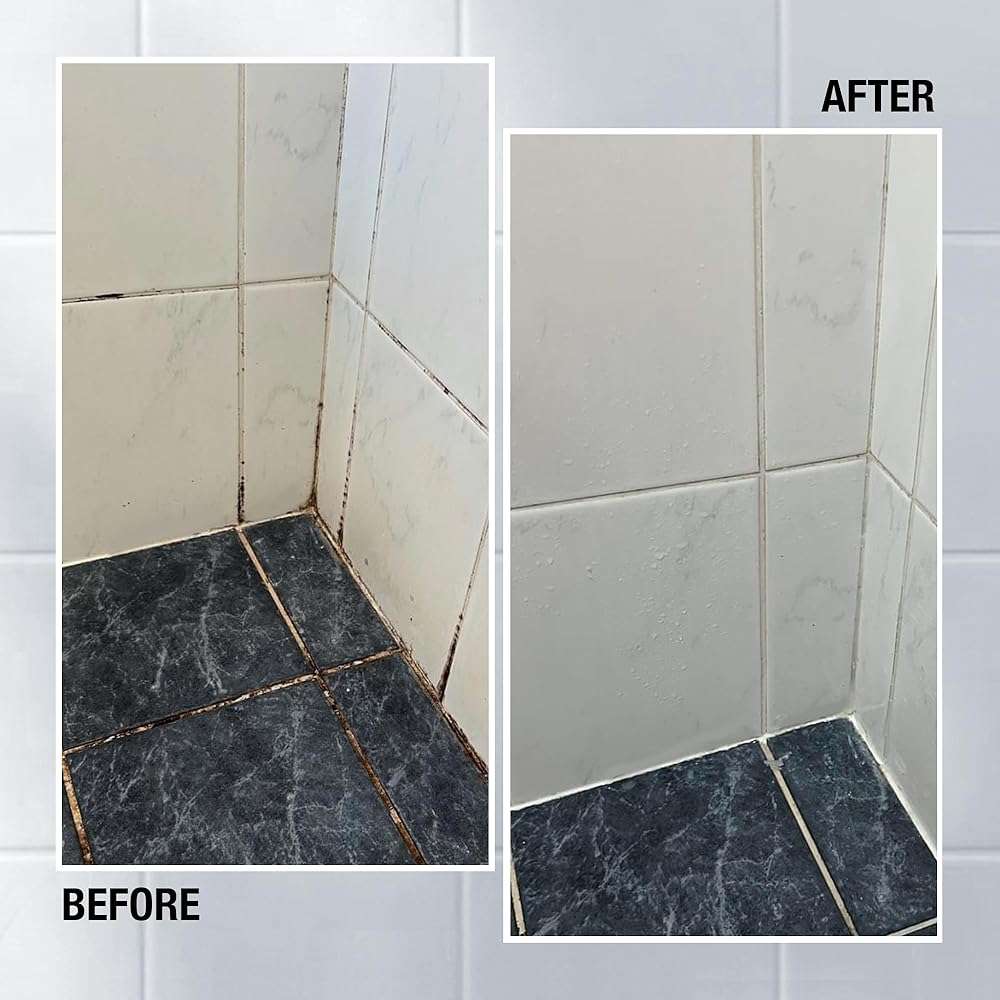 GlassGuard Miracle Mold Stain Remover Stain Gel – Heavy Duty Cleaning Gel for Grouts, Ceramic, Glass, Silicone, Caulk & More – Washing Machine Cleaner Front Loader (300 ml / 10 oz) - Image 3