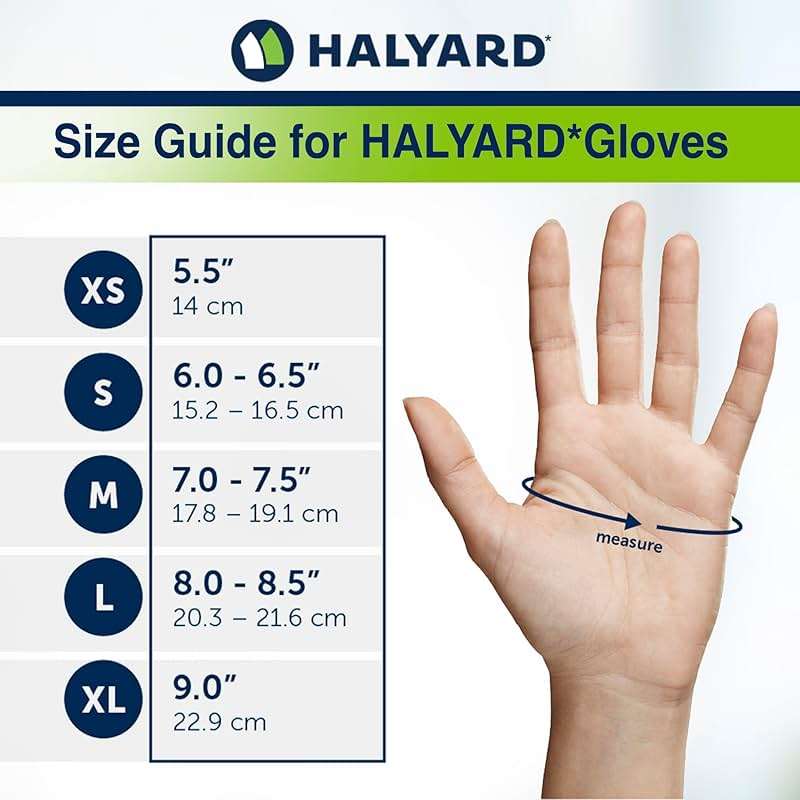 HALYARD PINK UNDERGUARD Nitrile Exam Gloves, Powder-Free, 4.7 mil, Extended 12" Cuff, Pink - Image 3