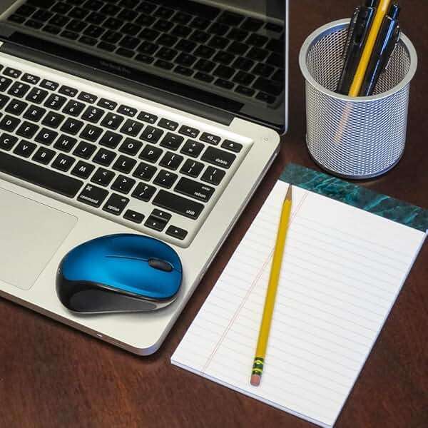 Logitech Wireless USB Mouse M317 - Blue (Renewed) - Image 3