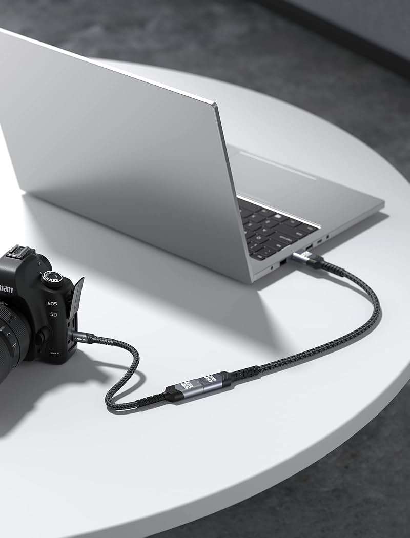 JSAUX Micro HDMI to HDMI Adapter, 4K@60Hz HDR 3D Dolby 18Gbps, Compatible with Raspberry Pi 5/Pi 4/Go Pro Hero/Nikon/Canon/Sony and Other Camera-Gray - Image 6
