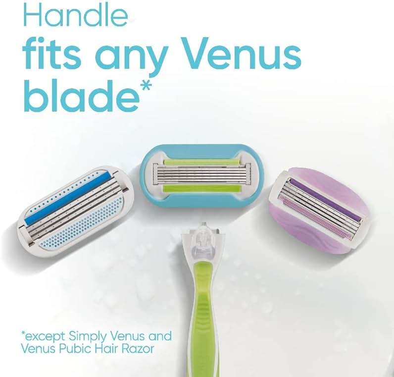 Gillette Venus Extra Smooth 4 count, plus Gillette Venus Extra Smooth Sensitive 2 count, 5-Bladed Women's Razor Blade Refills - Image 7