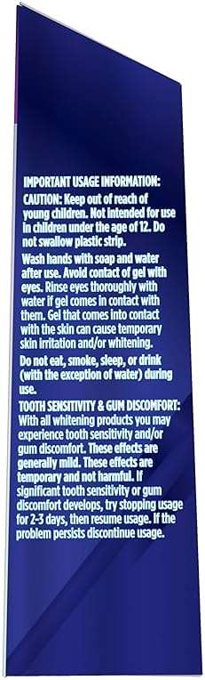 Crest 3D Whitestrips Age Renewal – Teeth Whitening Kit, 24 Treatments (20 + 4 Bonus), Each with 1 Upper/1Lower, 48 Strips – Crest 3DWhite Teeth Whitening Strips - Image 11