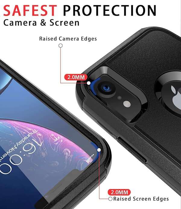 Diverbox for iPhone Xr Case [Shockproof] [Dropproof] [Dust-Proof],Heavy Duty Protection Phone Case Cover for Apple iPhone XR - Image 3