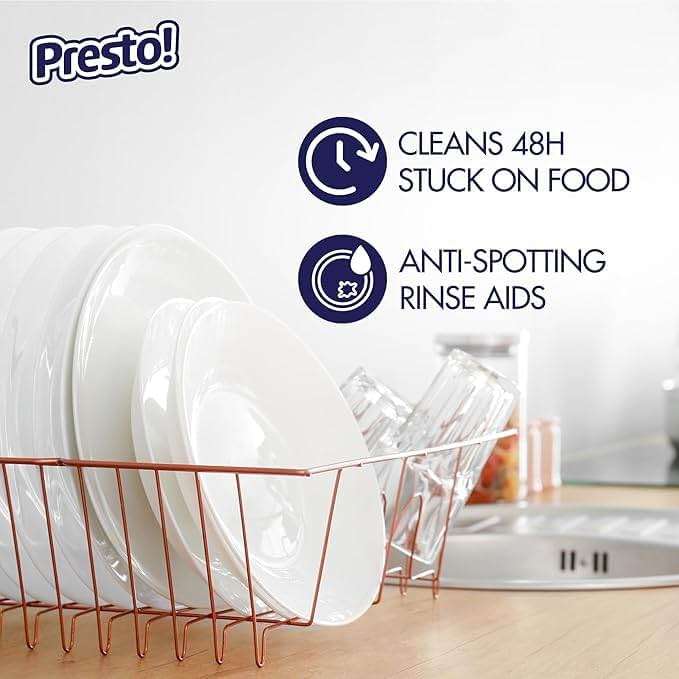 Amazon Brand - Presto! Triple Action Dishwasher Pacs, Lemon Scent, 70 Count - Image 5