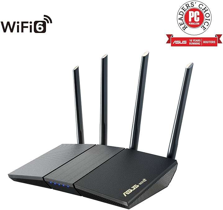 ASUS RT-AX1800S Dual Band WiFi 6 Extendable Router, Subscription-Free Network Security, Parental Control, Built-in VPN, AiMesh Compatible, Gaming & Streaming, Smart Home - Image 8