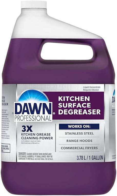Dawn PRO Kitchen Surface Degreaser, Bulk Cleaning Spray Refills for Oil and Grease Buildup in Commercial Kitchens, 1 gal (Case of 2) - Image 10