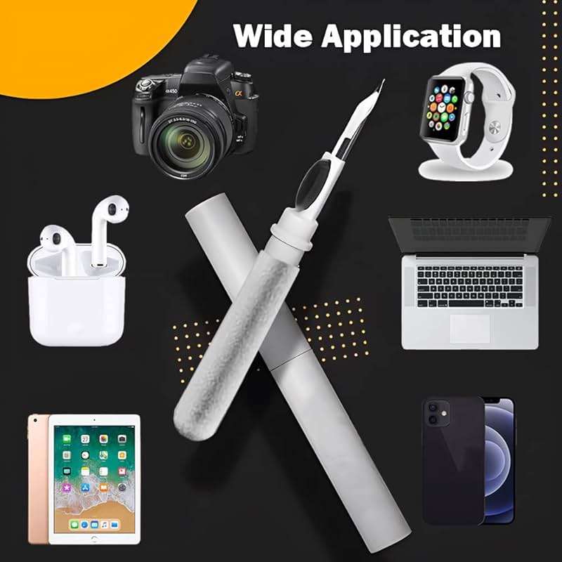 Cleaner Kit for Airpods,Earbuds Cleaning kit for Airpods Pro 1 2 3, Multi-Function Cleaning Tool with Brush for Wireless Earphones Bluetooth Headphones Camera and iPhone(White) - Image 6