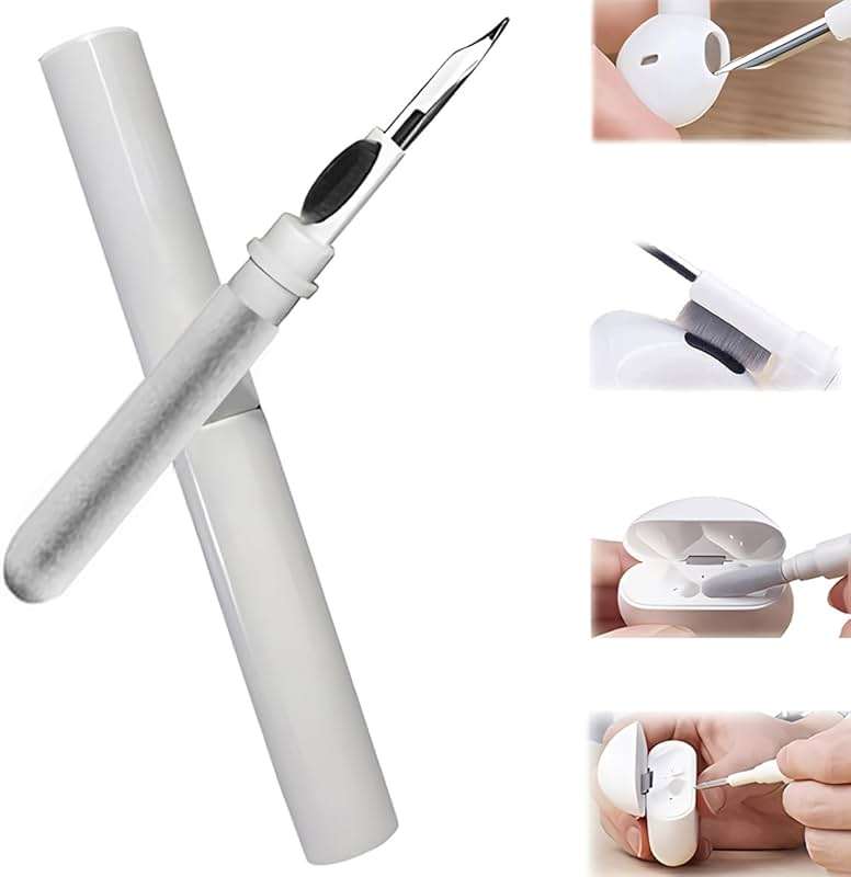 Cleaner Kit for Airpods,Earbuds Cleaning kit for Airpods Pro 1 2 3, Multi-Function Cleaning Tool with Brush for Wireless Earphones Bluetooth Headphones Camera and iPhone(White) - Image 9