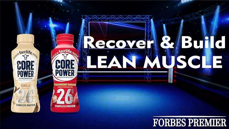 Fairlife Core Power High Protein Milk Shake, Natural Flavor Ready to Drink Protein Shake, The best Strawberry Protein Shakes, 14 fl oz , 26gm (Strawberry Banana/ Vanilla flavor, Pack of 6 Bottles) protein, beverages, strawberries, - Image 4
