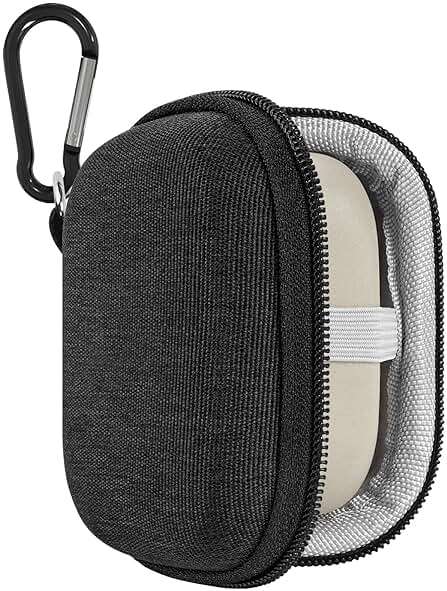 Geekria Shield Earbuds Case Compatible with Sony WF-1000XM6, LinkBuds Open, LinkBuds Fit, WF-1000XM4 True Wireless Earbud, Replacement Hard Shell Travel Carrying Bag with Carabiner Clip - Image 1