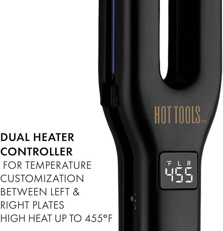 HOT Tools Pro Signature Dual Plate Flat Iron Four 1/2 Inch Plates - Image 5