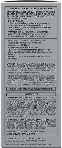 L’Oreal Paris Feria Midnight Bold Multi-Faceted Permanent Hair Dye, One-Step Hair Color Kit for Dark Hair, No Bleach Required, Violet Eclipse - Image 7
