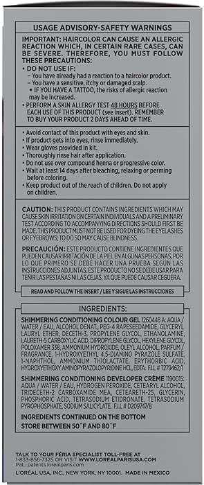 L’Oreal Paris Feria Midnight Bold Multi-Faceted Permanent Hair Dye, One-Step Hair Color Kit for Dark Hair, No Bleach Required, Orchid Glow - Image 7