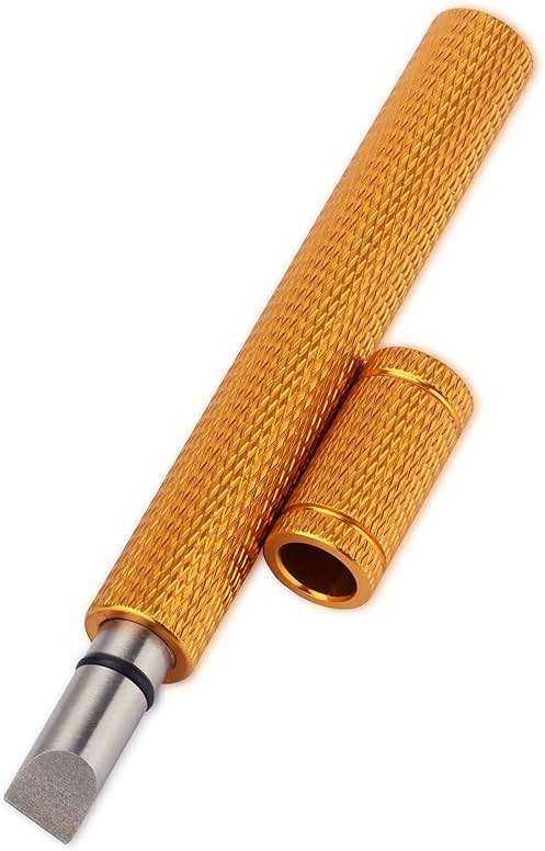 Bulex Golf Club Groove Sharpener, Re-Grooving Tool and Cleaner for Wedges & Irons - Generate Optimal Backspin - Suitable for U & V-Grooves - Image 5