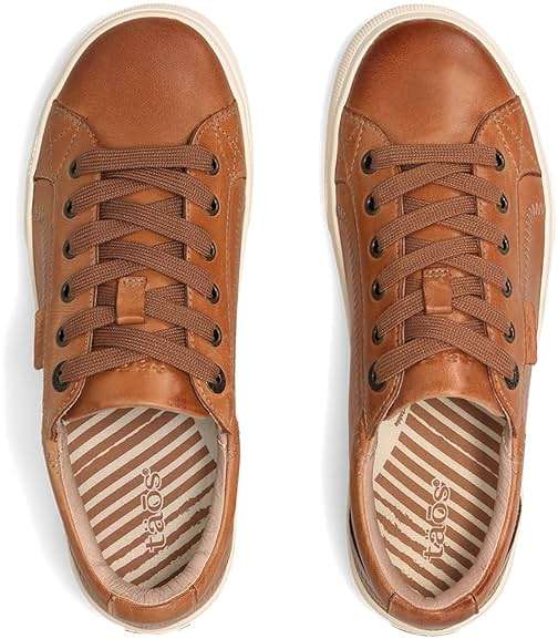 Taos Plim Soul Lux Women's Sneaker - Soft Premium Leather Lace Up Sneakers with All Day Walking Comfort and Support - Image 5