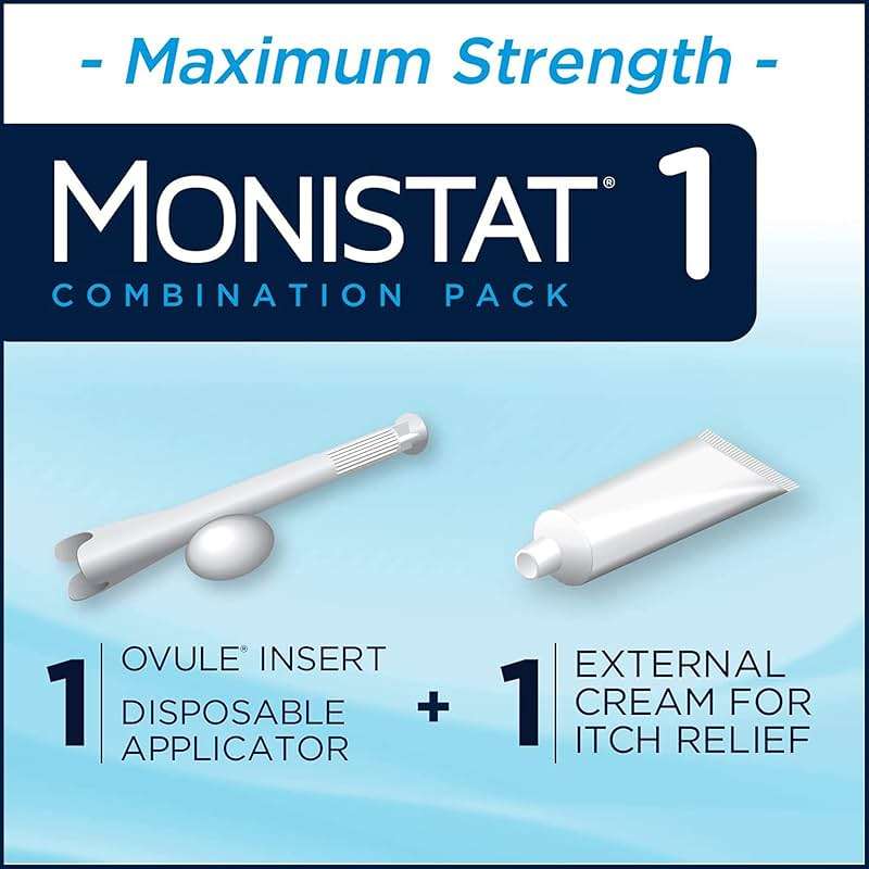 Monistat 1-Day Yeast Infection Treatment, Prefilled with Uristat Ultra UTI Relief Pak, Test for Urinary Tract Infection, Experience Urinary Pain Relief, 1 UTI Test Strip & 12 Pain Relief Tablets - Image 4