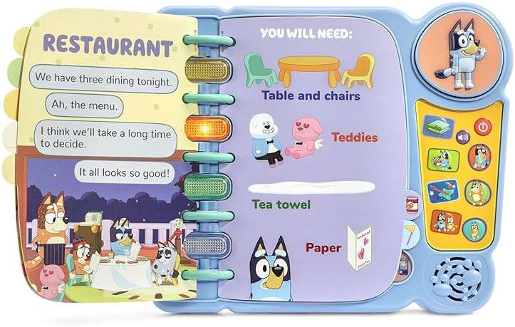 VTech Bluey Bluey's Book of Games - Image 3