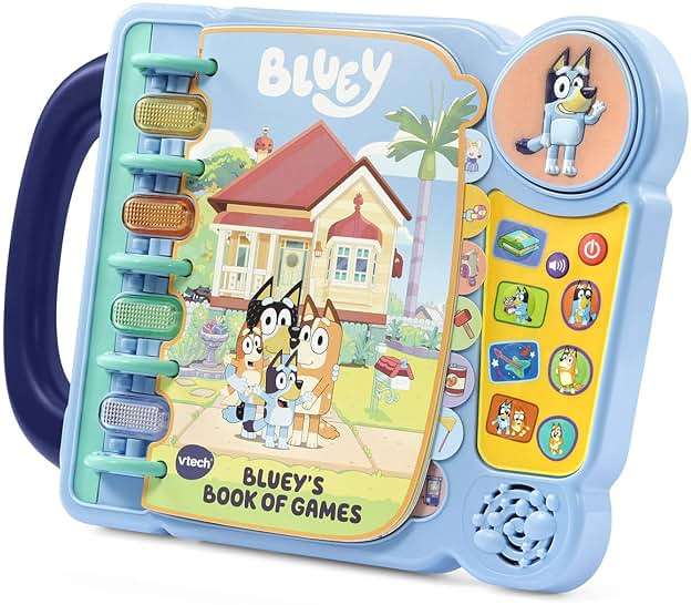 VTech Bluey Bluey's Book of Games - Image 4