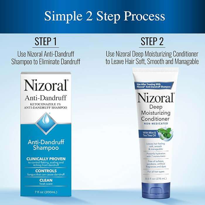 Nizoral Deep Moisturizing Conditioner, 9.4 oz, Anti-Dandruff Conditioner with Mint & Tea Tree Oil, Sulfate and Paraben Free, No Artificial Fragrance, For All Hair Types - Image 4