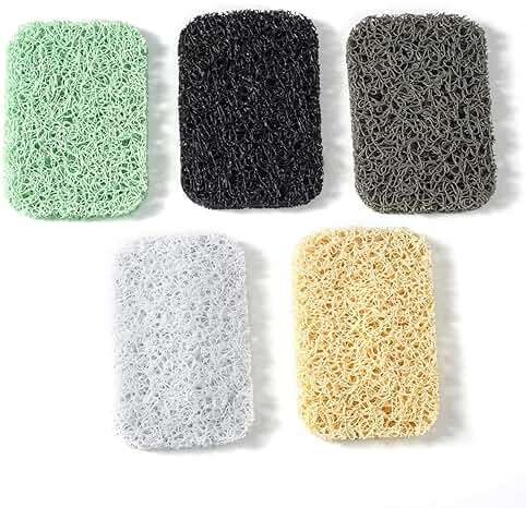 12PCS Soap Savers Pads BPA Free Soap Holder for Bar Soap Non-Slip Self Draining Soap Dish Soap Lift for Shower Kitchen Bathroom - Image 6