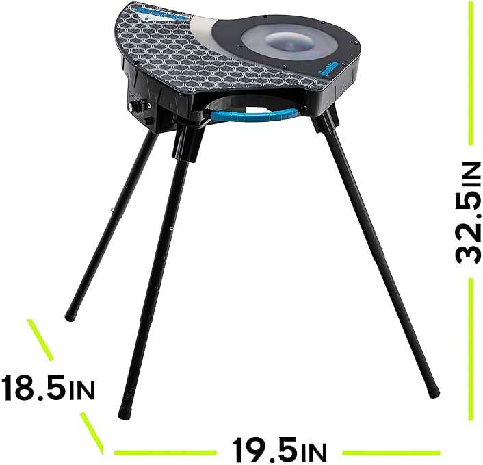 Franklin Pet Supply Co. Automatic Disc Launcher for Dogs - Ready Set Fetch Automatic Disc Tosser Dog Toy for Fetch - Portable Thrower Toy - Battery Powered - Image 2