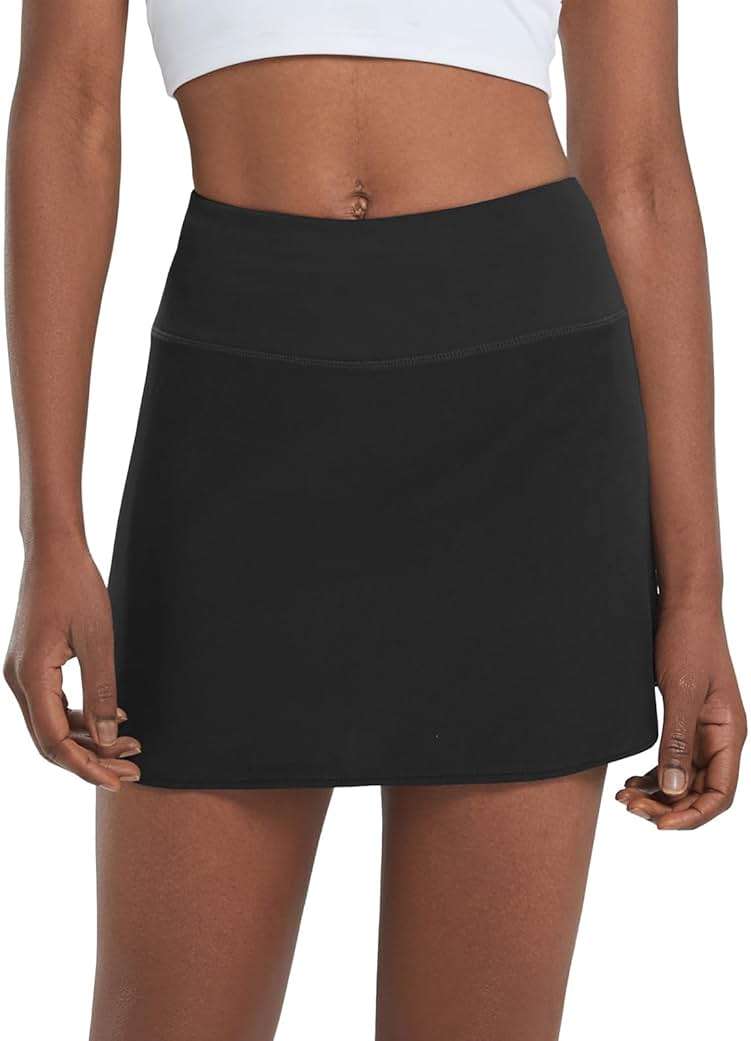 baleaf Women's Pleated Tennis Skirt Golf Skorts for Woman High Waisted Lightweight Athletic Shorts Pockets - Image 2