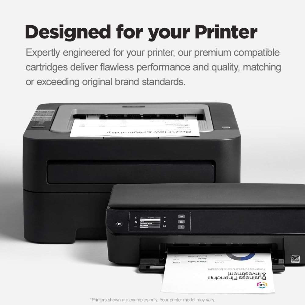 LD Products Compatible Toner Cartridge Replacement / Compatible with HP 58X / CF258X HY (Black, 2PK with CHIP) for LaserJet Pro M404dn M404dw M404n MFP M428fdn MFP M428fdw New Working CHIP Installed - Image 4