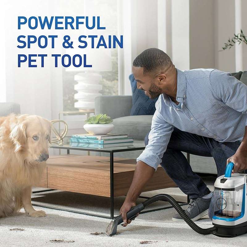 Hoover CleanSlate XL Deep Cleaning Carpet + Upholstery Spot Cleaner Machine with Specialized Tools, Permanent Stain Remover, Pair with Hoover Portable Spot Cleaner Solution - Image 5