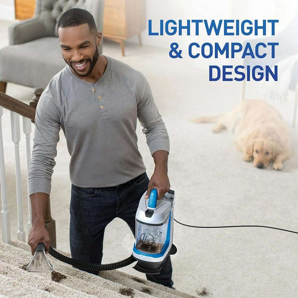 Hoover CleanSlate XL Deep Cleaning Carpet + Upholstery Spot Cleaner Machine with Specialized Tools, Permanent Stain Remover, Pair with Hoover Portable Spot Cleaner Solution - Image 6