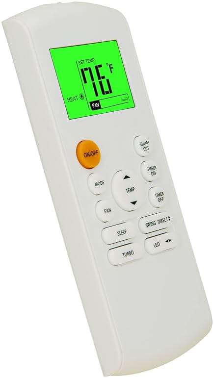 Replacement Remote Control for Lennox AC Air Condtioner M0STAT60Q-1 - Image 7