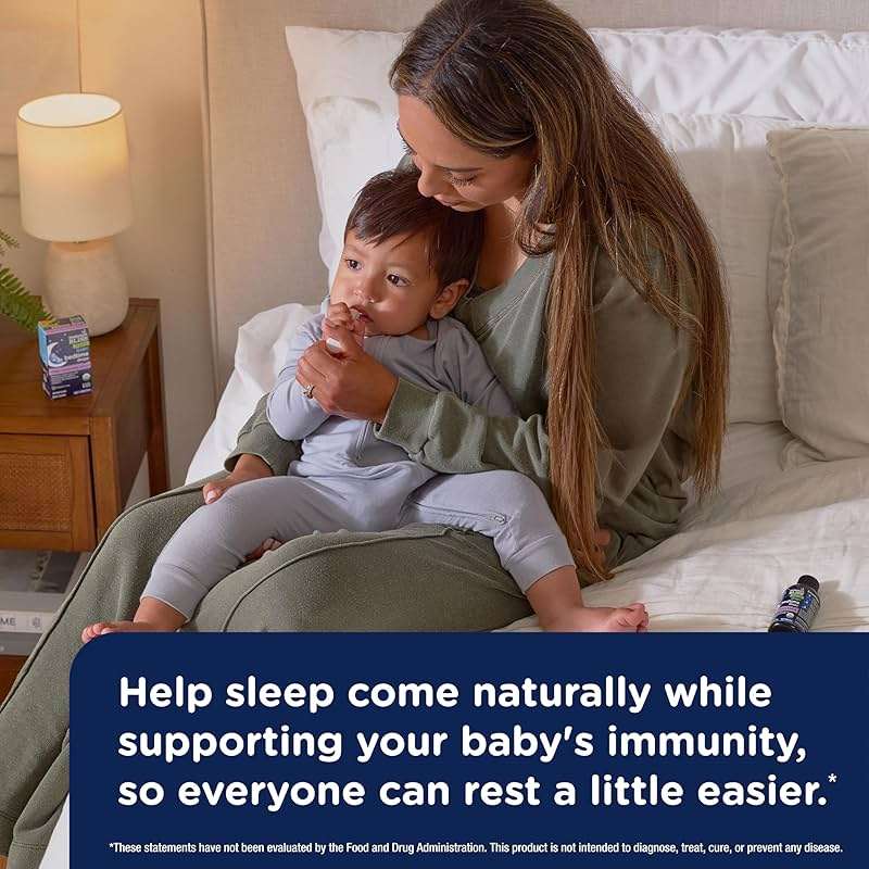 Mommy's Bliss Organic Baby Bedtime Drops + Overnight Immunity Support*, Promotes Restful Night, Melatonin Free, Age 4 Month+, 2 Fl Oz - Image 4