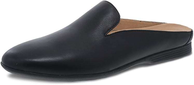 Dansko Lexie Slip-On Mules for Women - Comfortable Flat Shoes with Arch Support - Versatile Casual to Dressy Footwear - Lightweight Rubber Outsole - Image 1