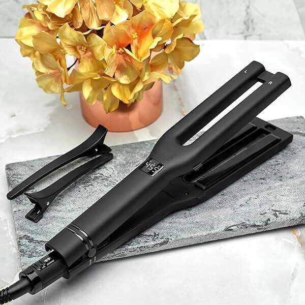 Hot Tools Pro Artist Black Gold Double Straight Dual Plate Hair Straightener | Faster Styling and Reduced Damage - Image 7