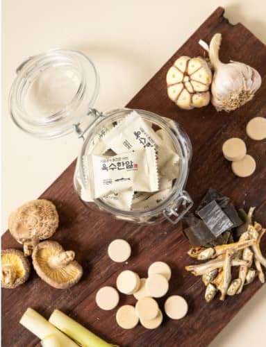 HaeTongryeong Freeze-dried, Deep Taste Coin Stock 100g(4g x 25pcs, 0.22lb, 3.52oz), Korean Broth, Soup base, 육수한알, 진한맛 - Image 7